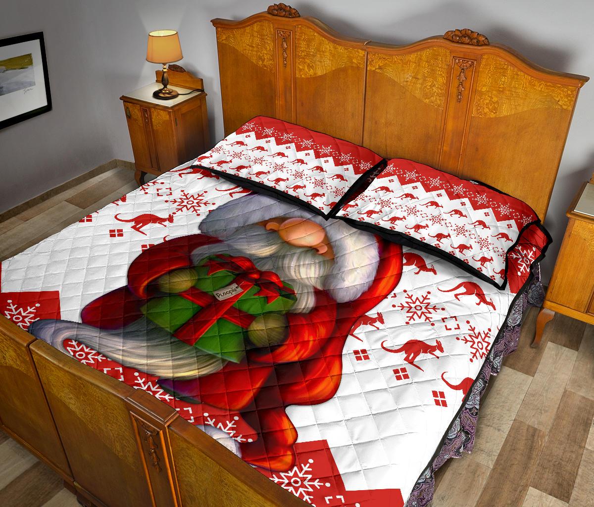 australia-christmas-quilt-cover-set-christmas-gnome-bed-set