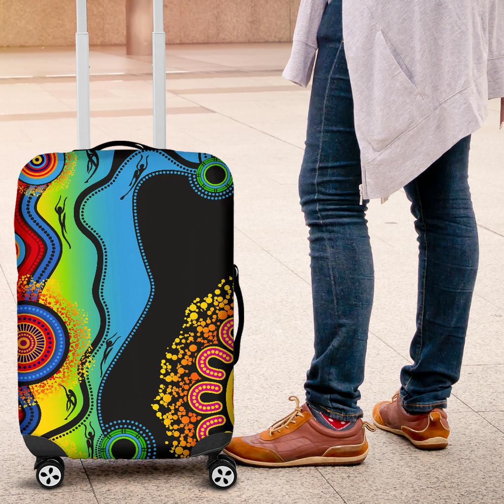 luggage-cover-aboriginal-luggage-cover-blue-dream