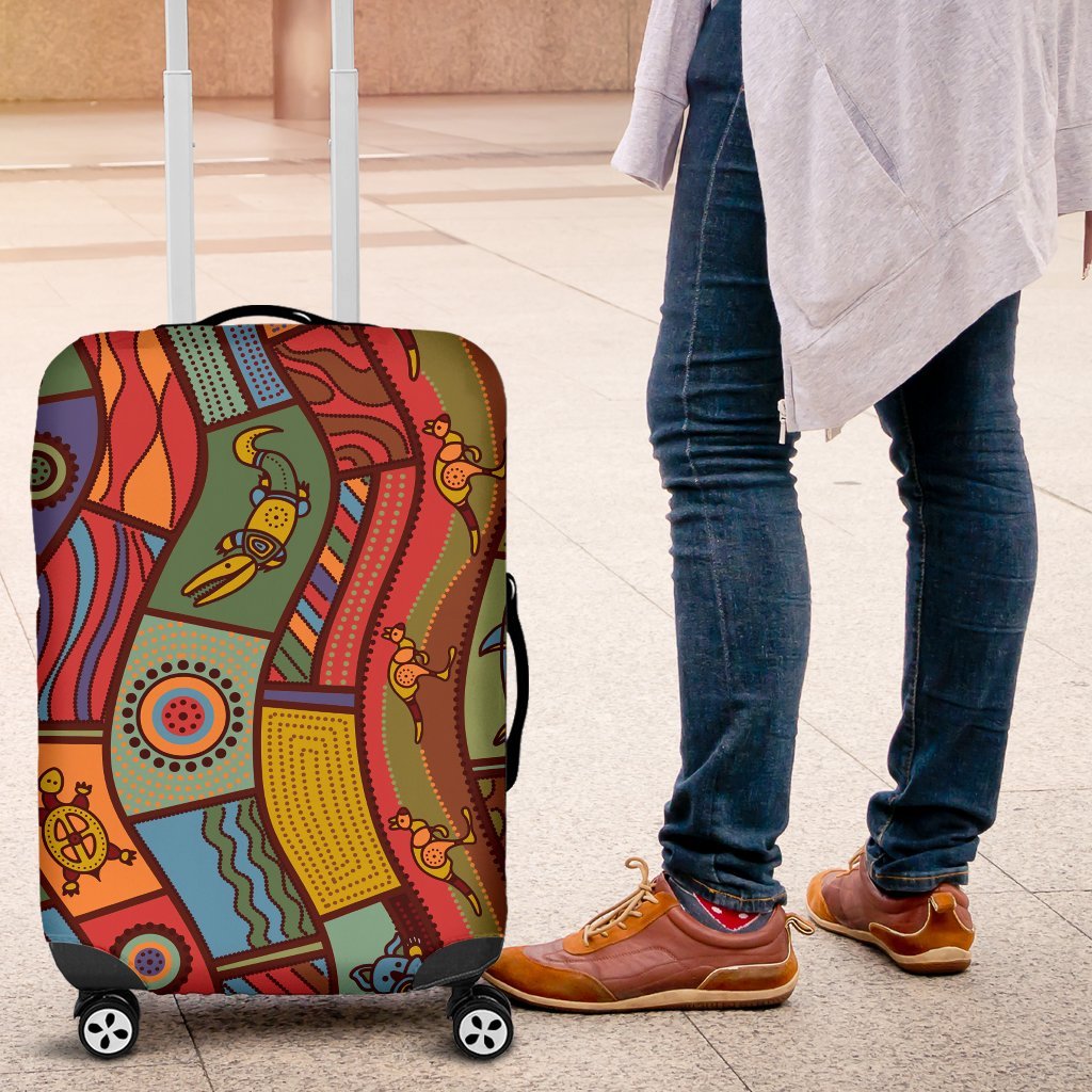 luggage-covers-aboriginal-art-with-animals