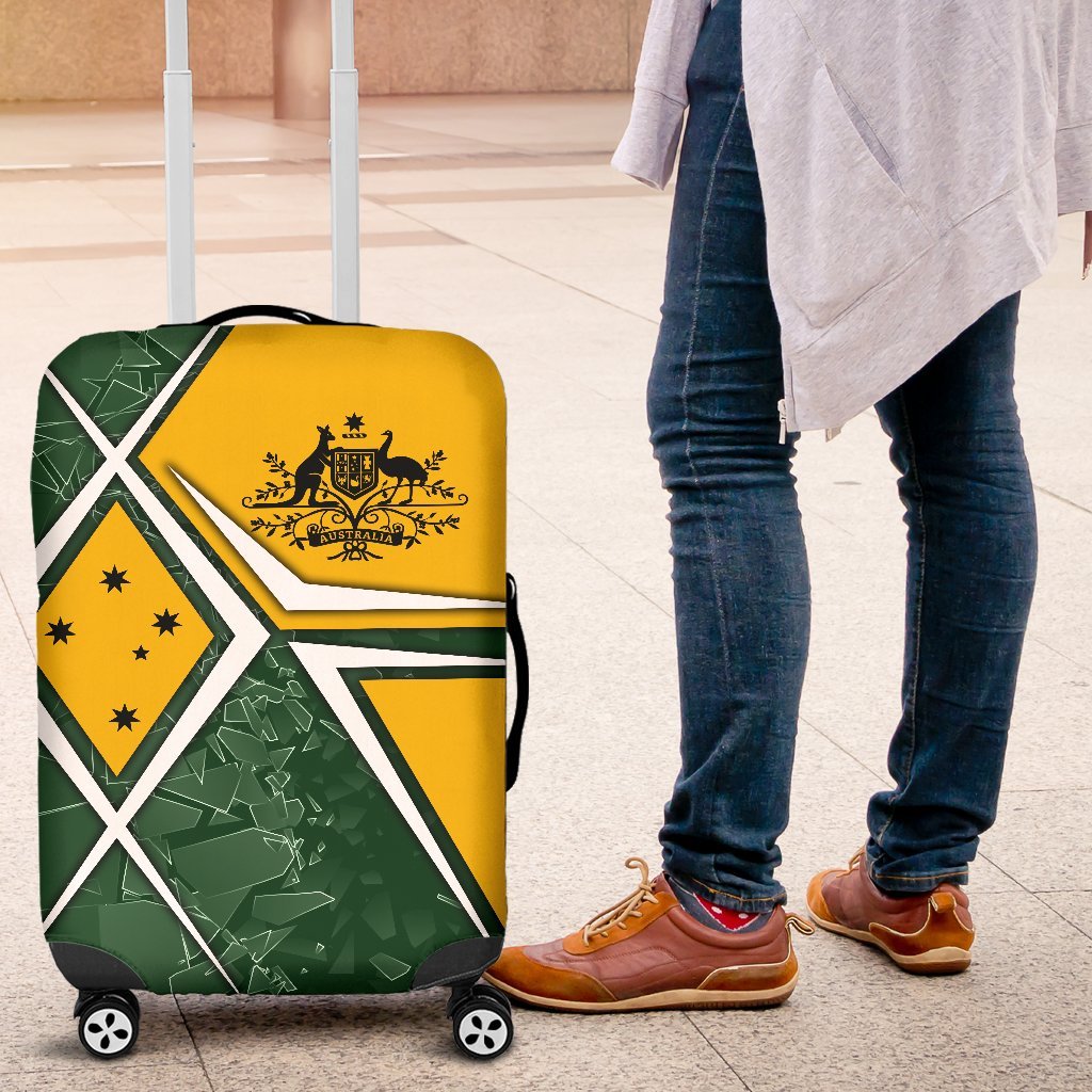 luggage-cover-aussie-flag-green