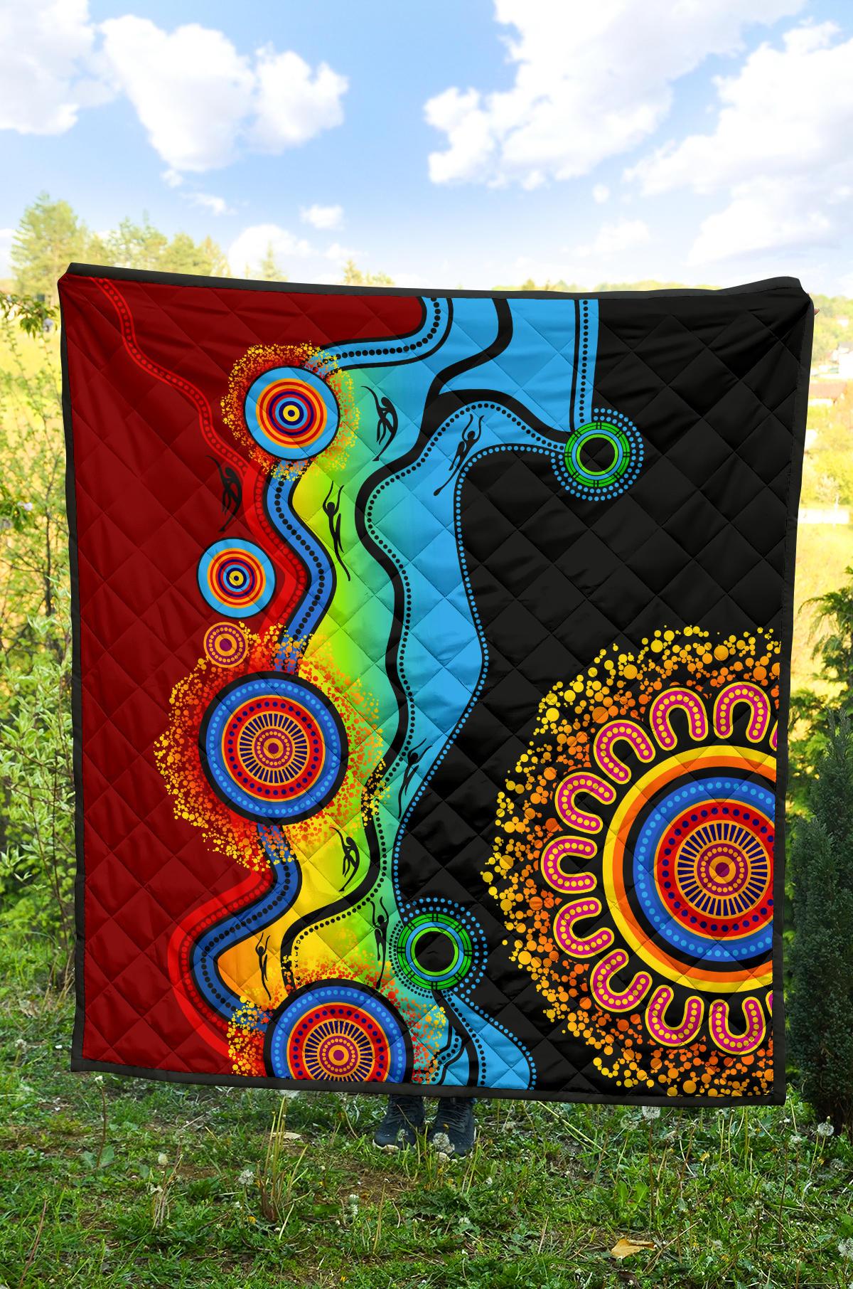 premium-quilts-aboriginal-patterns-coverlets