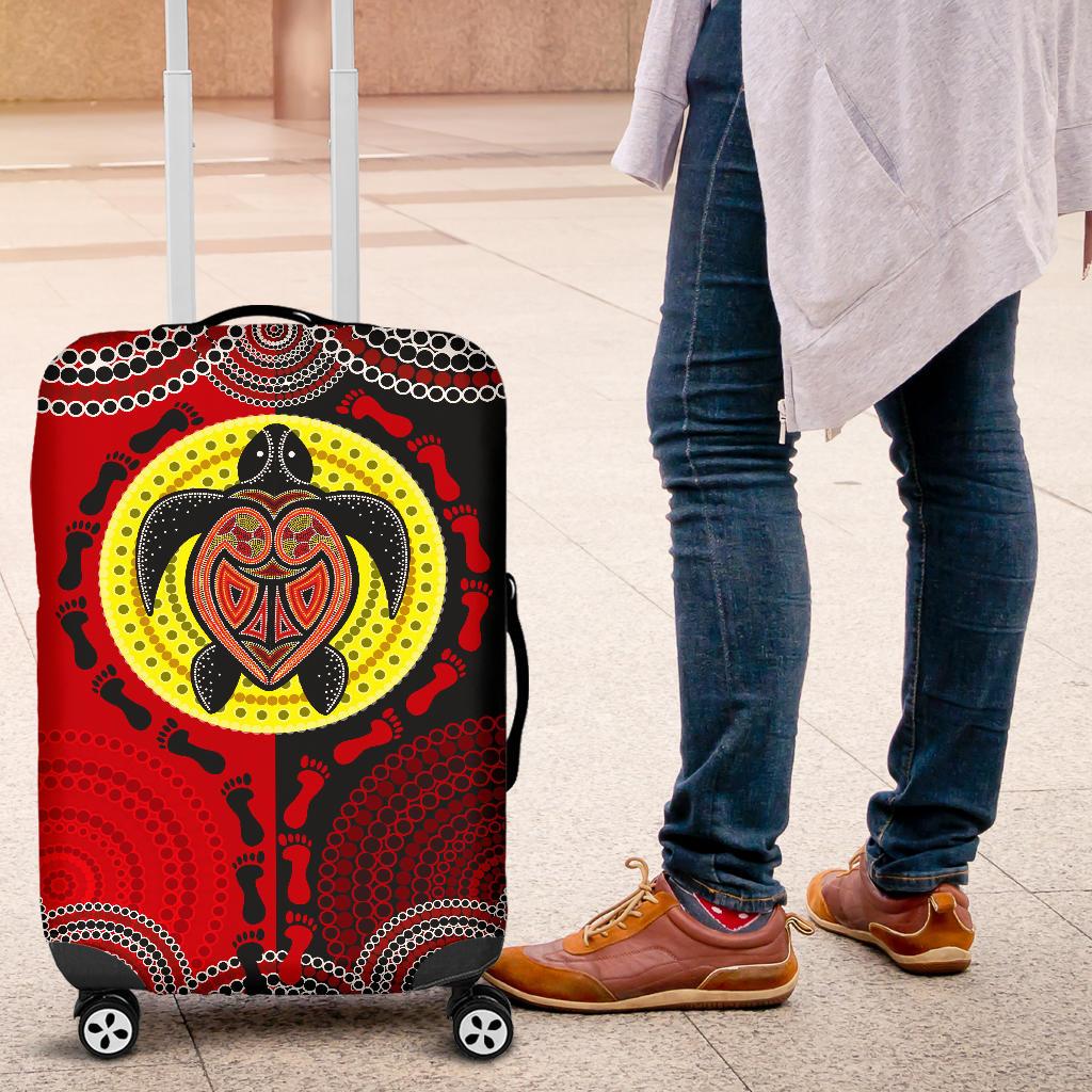 luggage-covers-aboriginal-dot-painting-luggage-covers-turtle