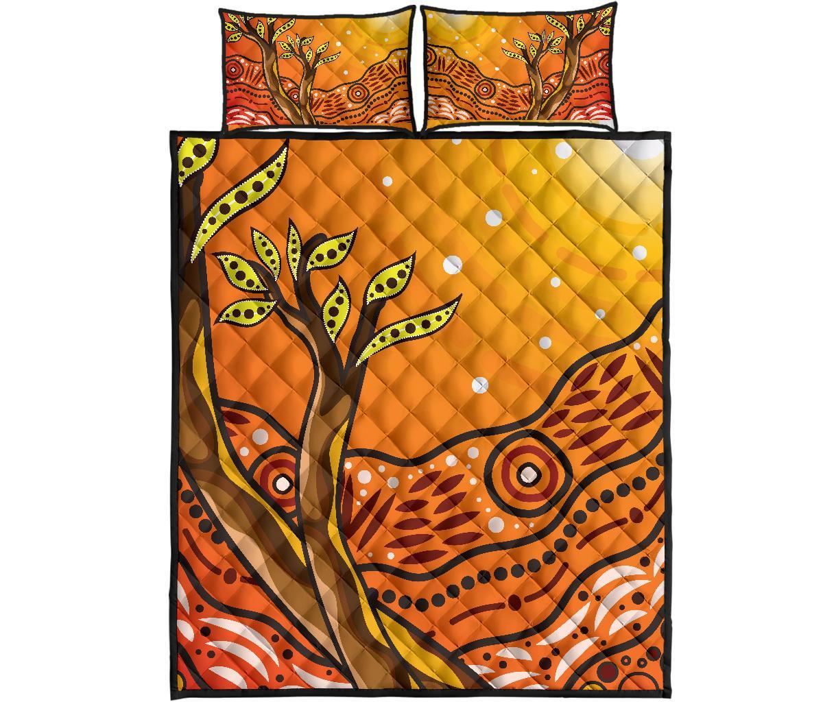 aboriginal-quilt-bed-set-tree-on-the-hill