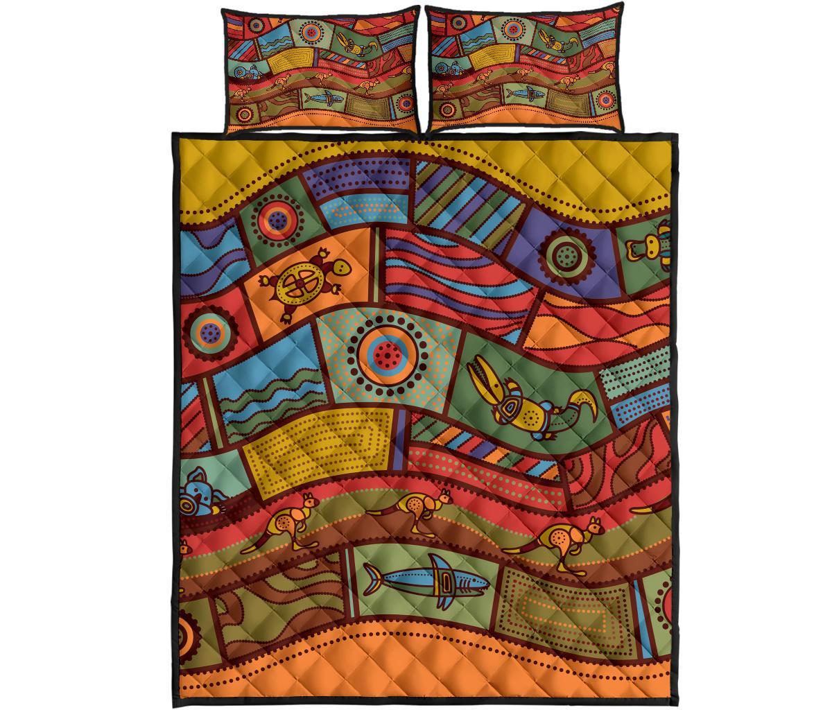 quilt-bed-set-aboriginal-art-with-animals