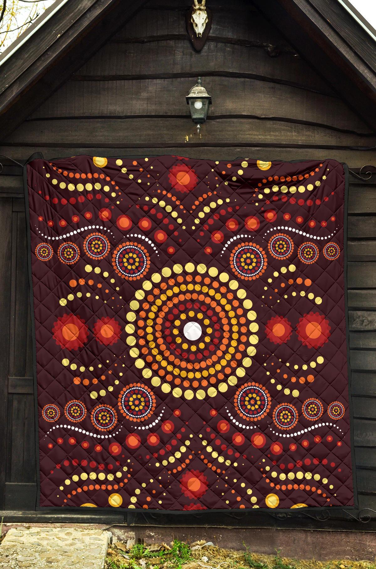 aboriginal-premium-quilt-indegenous-dot-painting-art