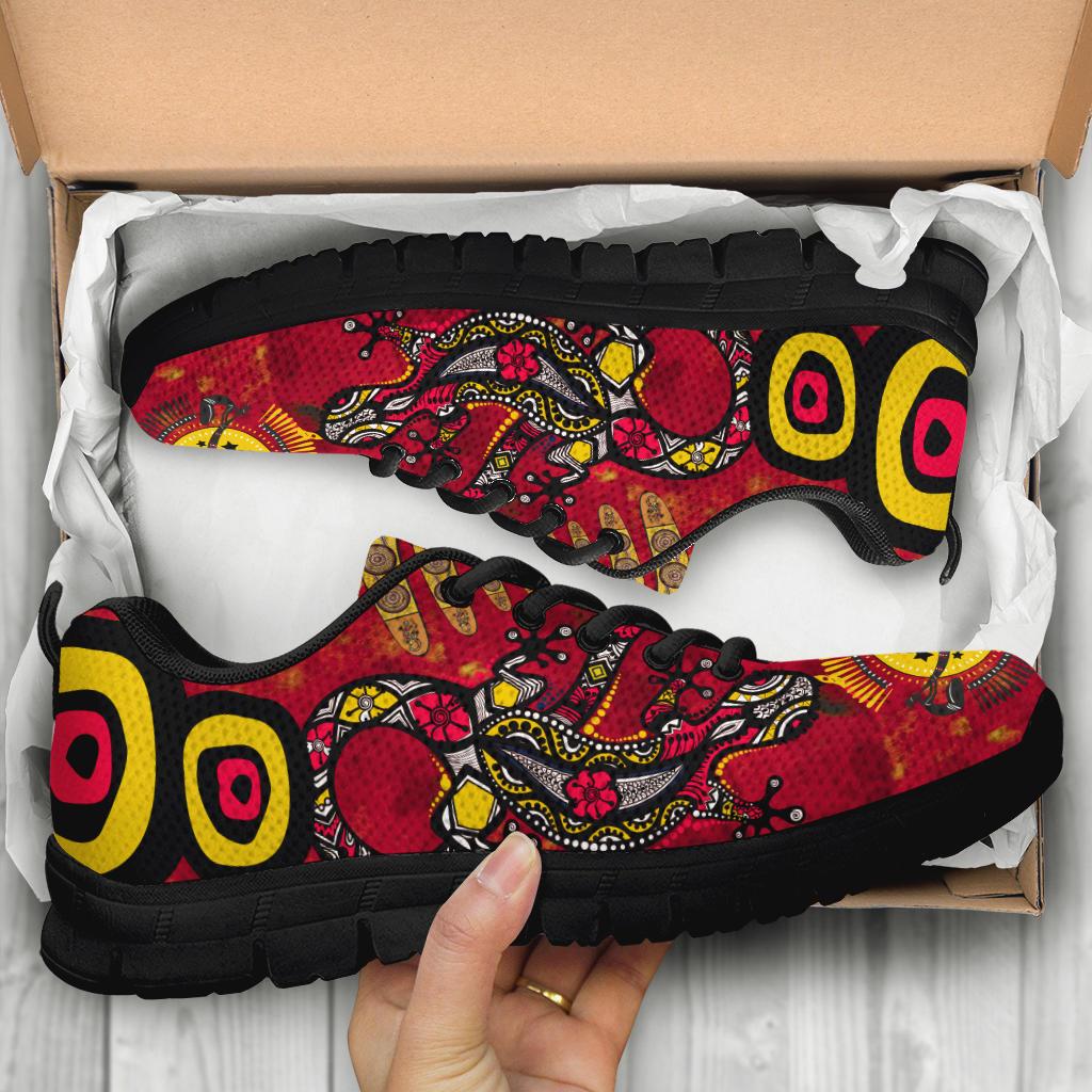 aboriginal-sneakers-lizard-and-boomerang-pattern