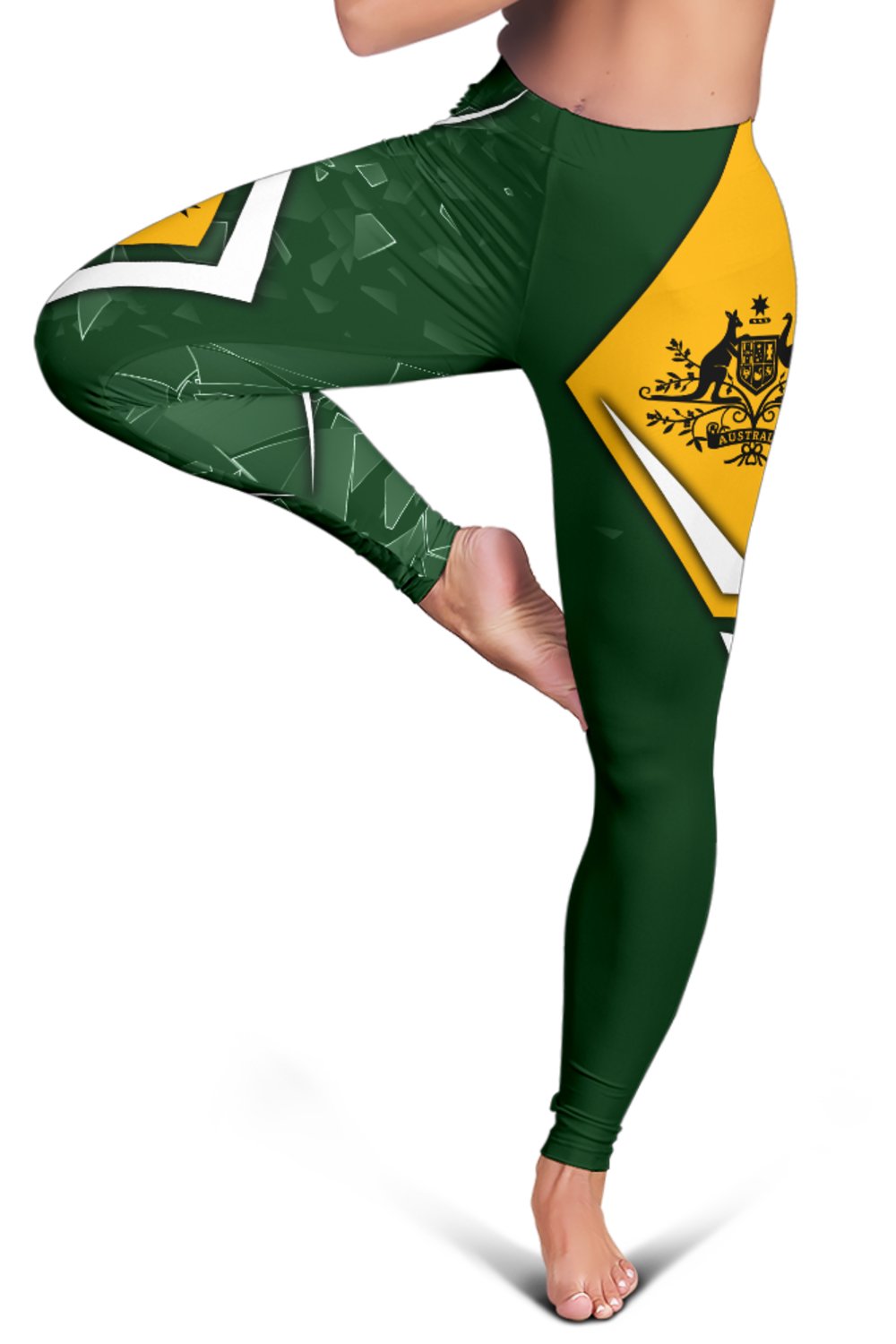 leggings-aussie-flag-green