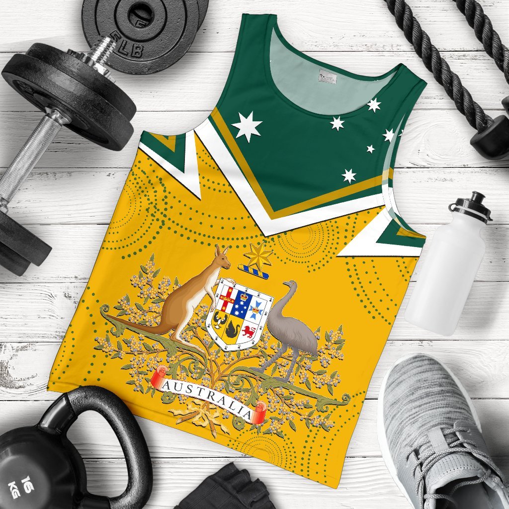 mens-tank-top-australian-coat-of-arms-national-color
