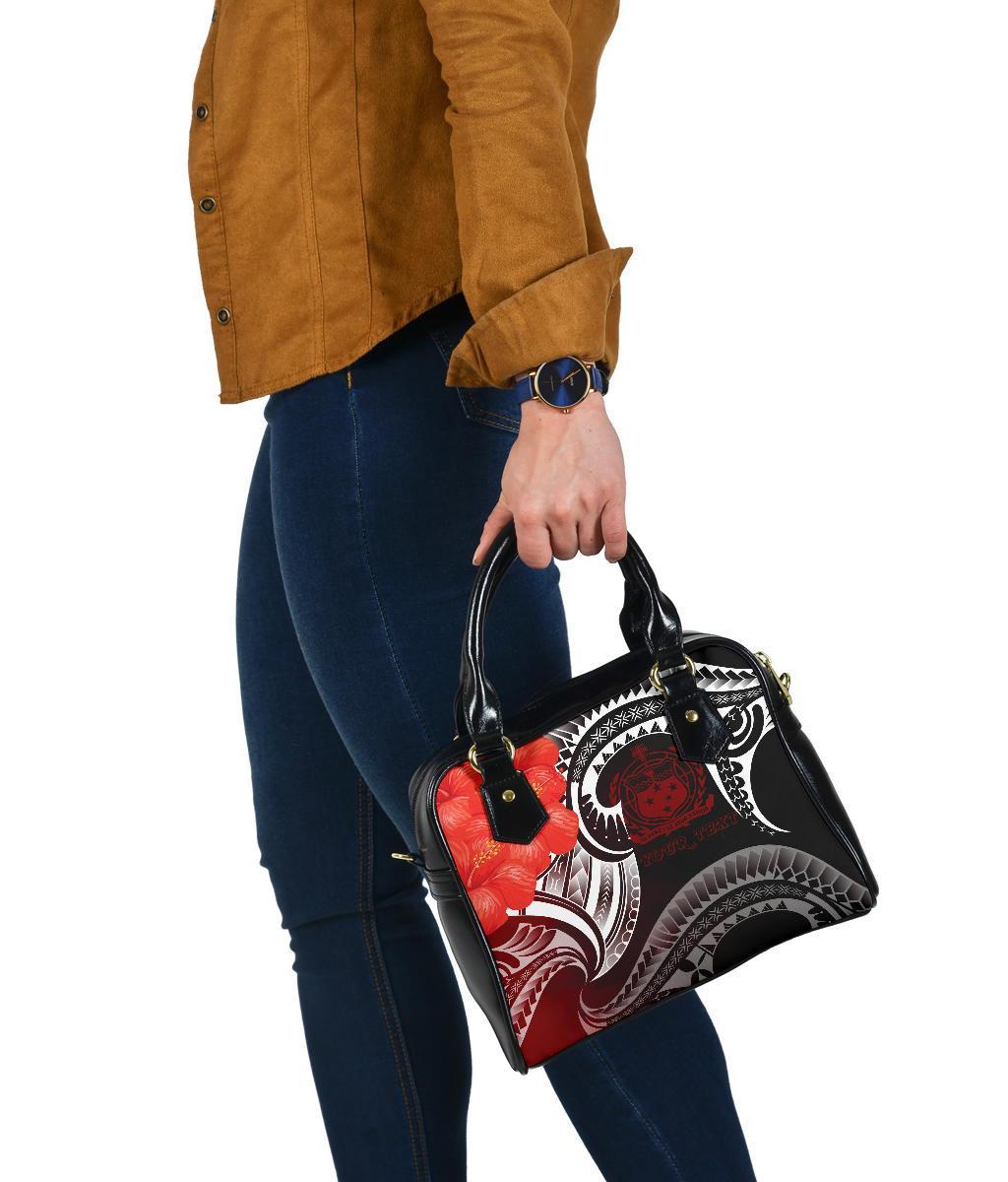 samoa-custom-personalised-shoulder-handbag-samoa-seal-wave-style-red