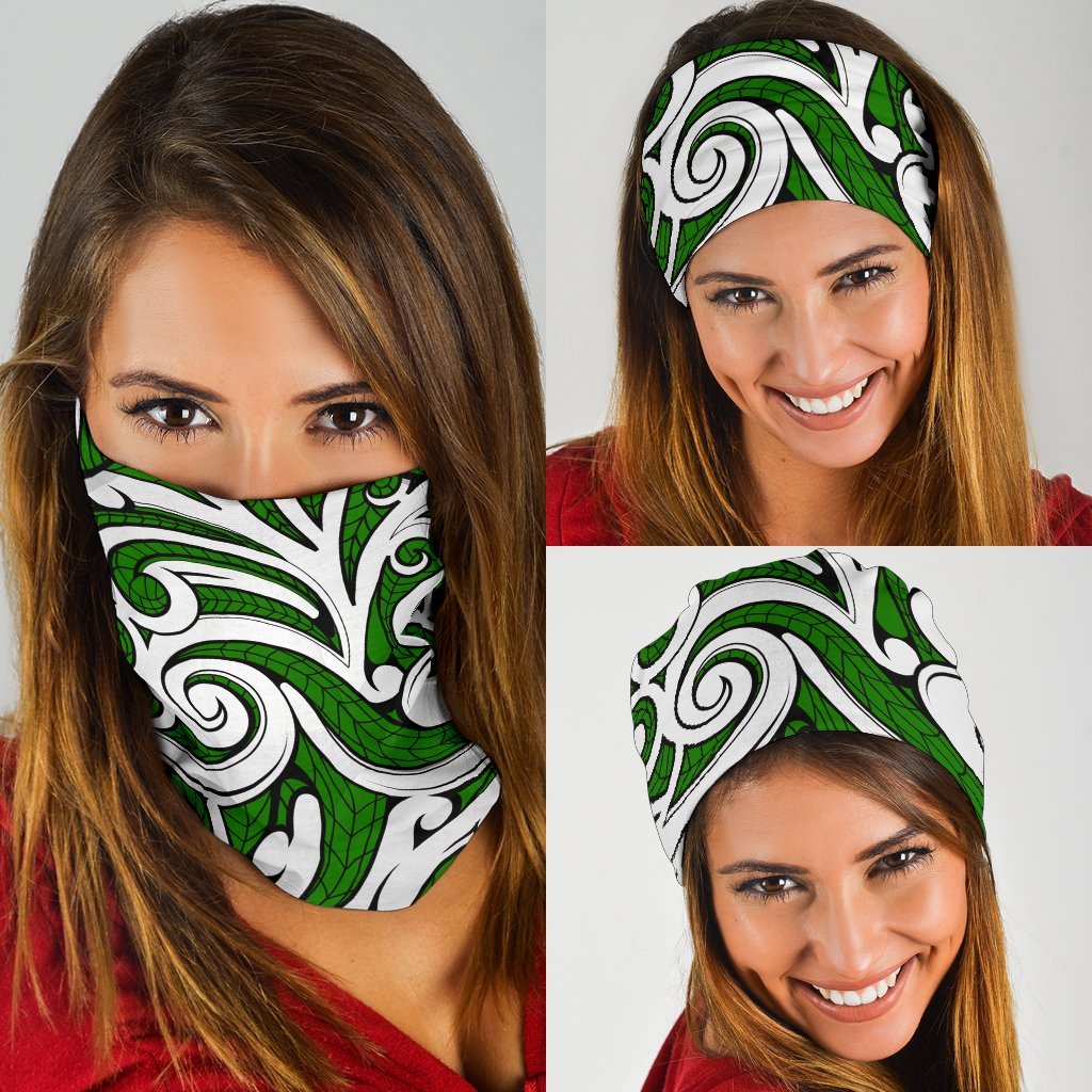 new-zealand-maori-tribal-ornament-bandana-green