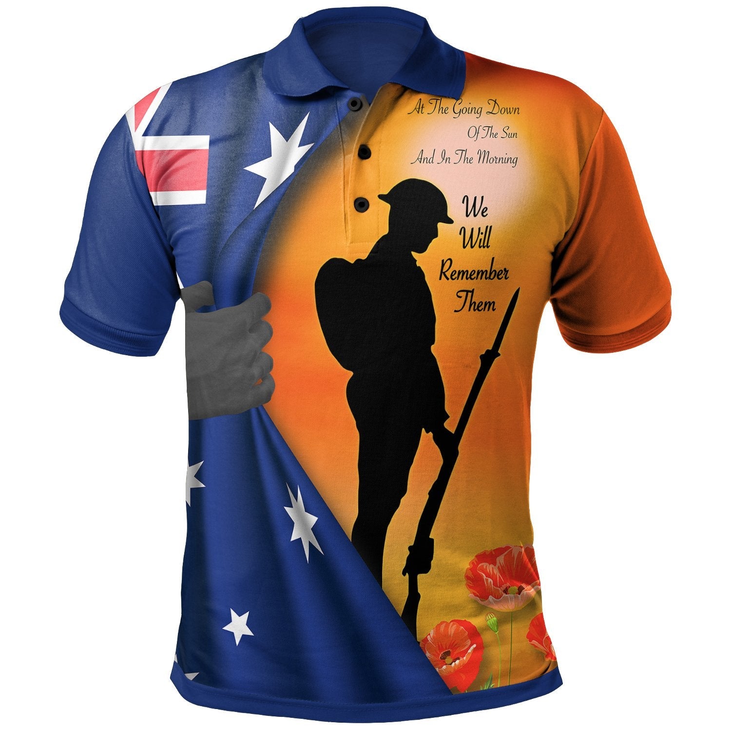 anzac-polo-shirt-we-will-remember-them-ver02