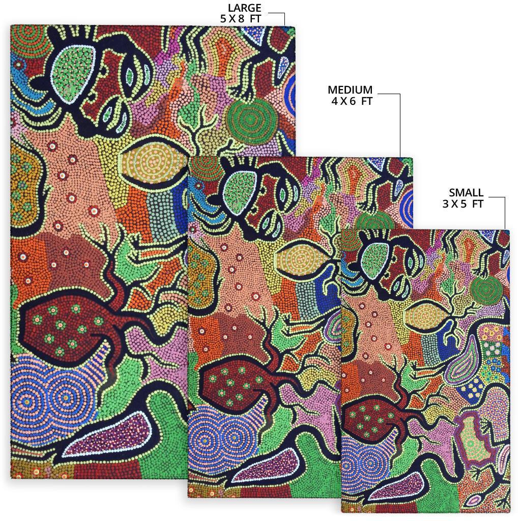 area-rug-aboriginal-dot-art-painting-with-australia-animal