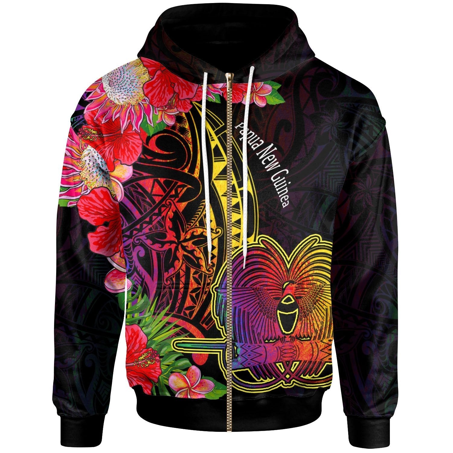 papua-new-guinea-zip-hoodie-tropical-hippie-style