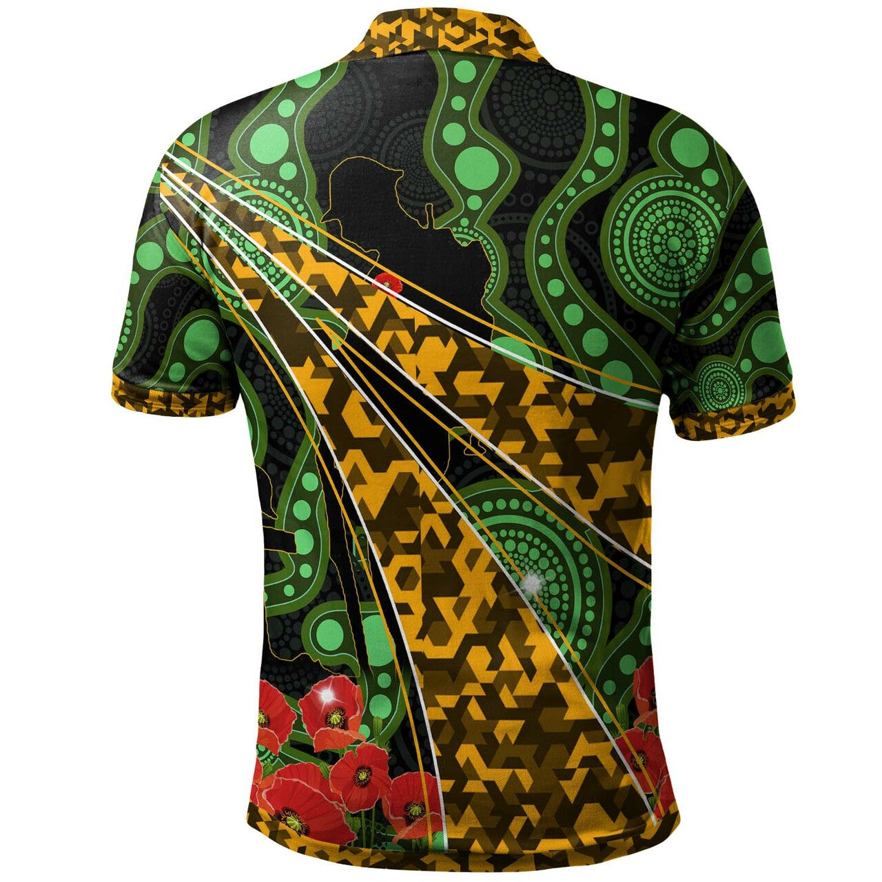 wallabies-rugby-polo-shirt-custom-anzac-wallabies-kangaroo-with-aboriginal-patterns-polo-shirt