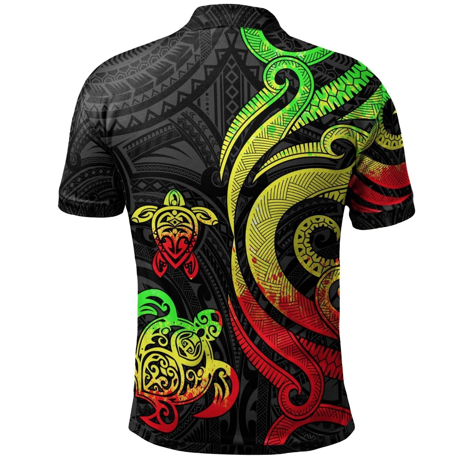 wallis-and-futuna-polo-shirt-reggae-tentacle-turtle