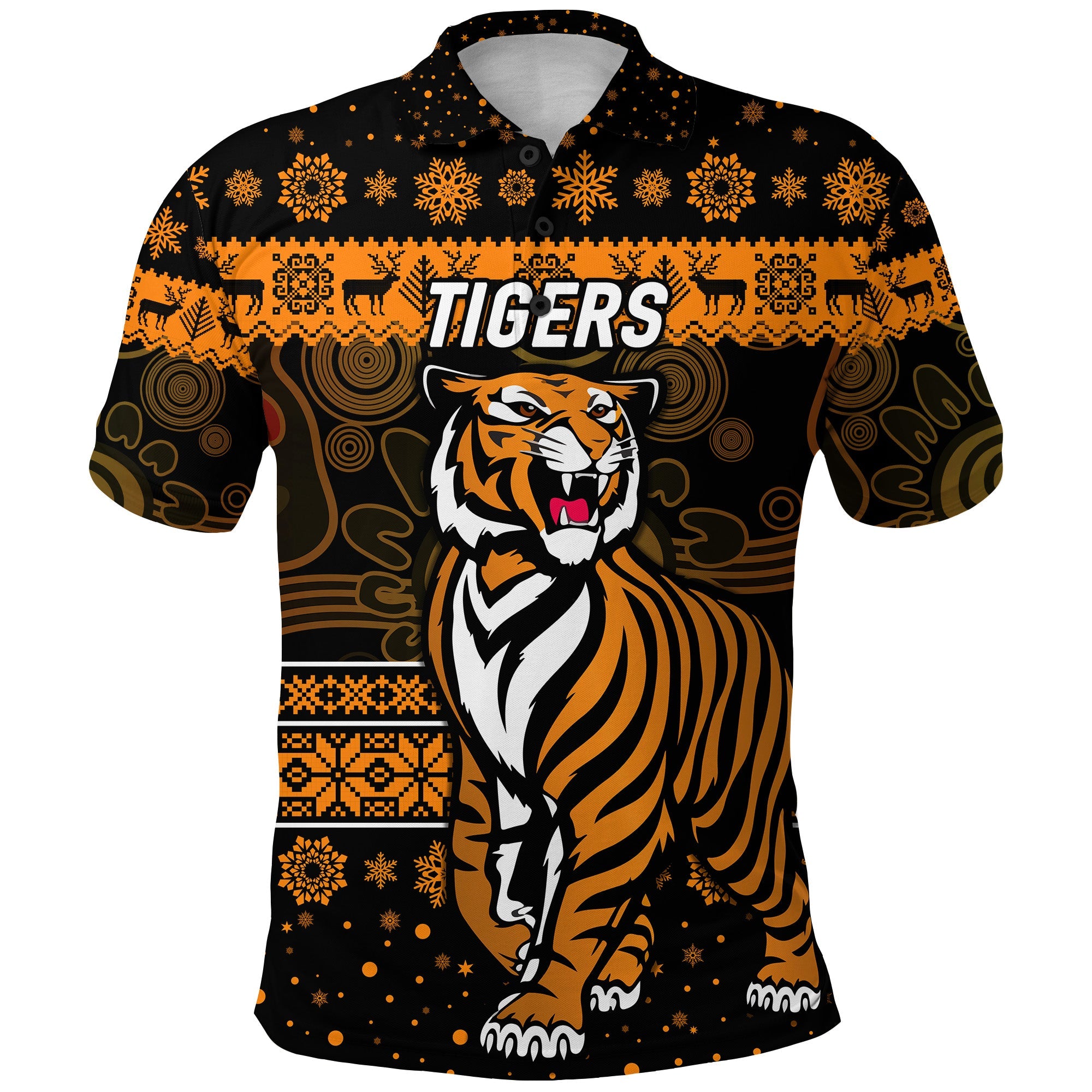 wests-tigers-polo-shirt-christmas-simple-style