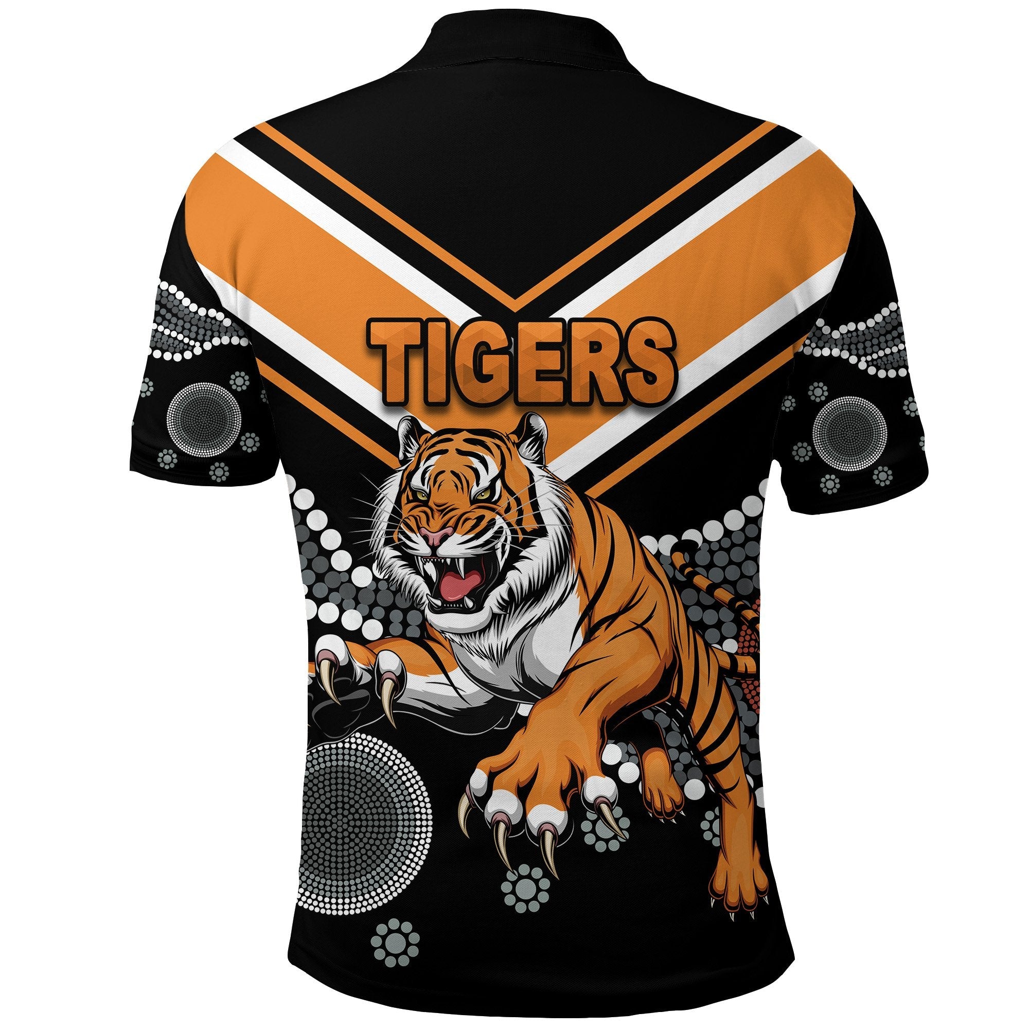 wests-polo-shirt-tigers-simple-indigenous