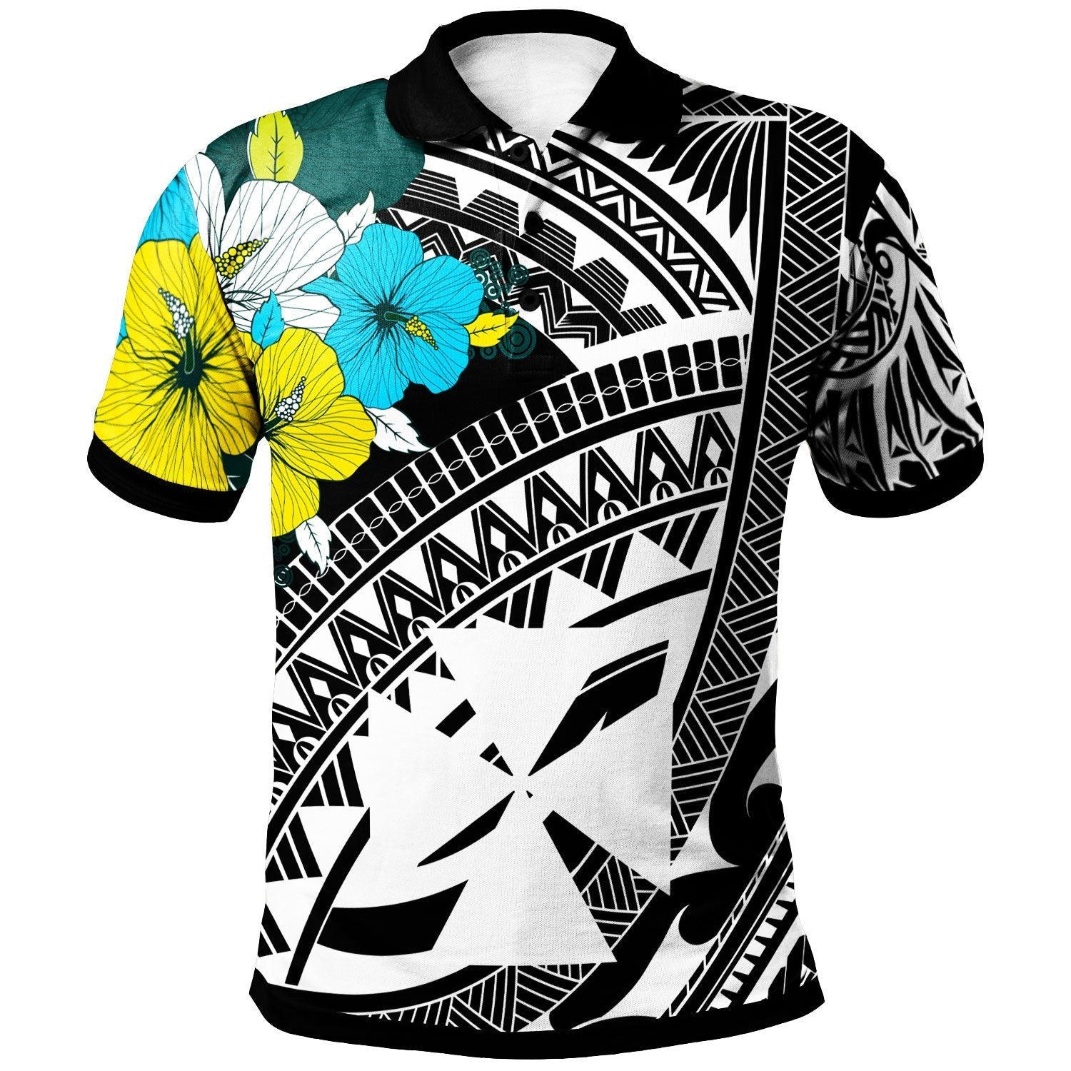 wallis-and-futuna-polo-shirt-polynesian-pattern-black-color